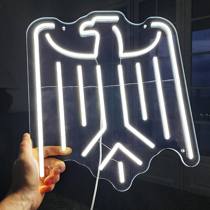 "EAGLE" - LED Neon Sign (Size 16.2”x 14.2”)