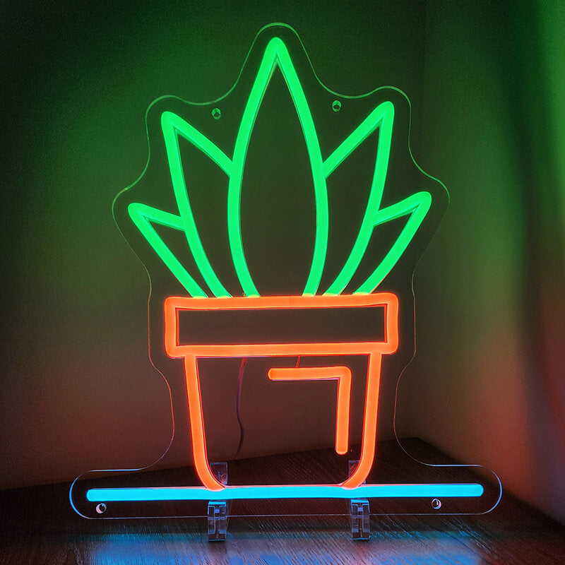 🌱Neon Plant Light (11.4x13.2in)(USB)