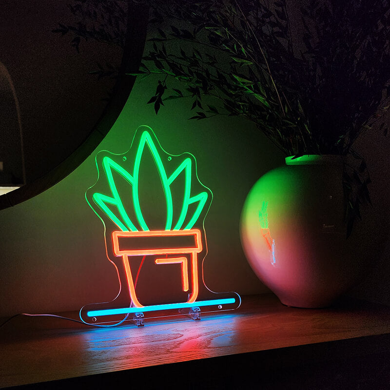 🌱Neon Plant Light (11.4x13.2in)(USB)