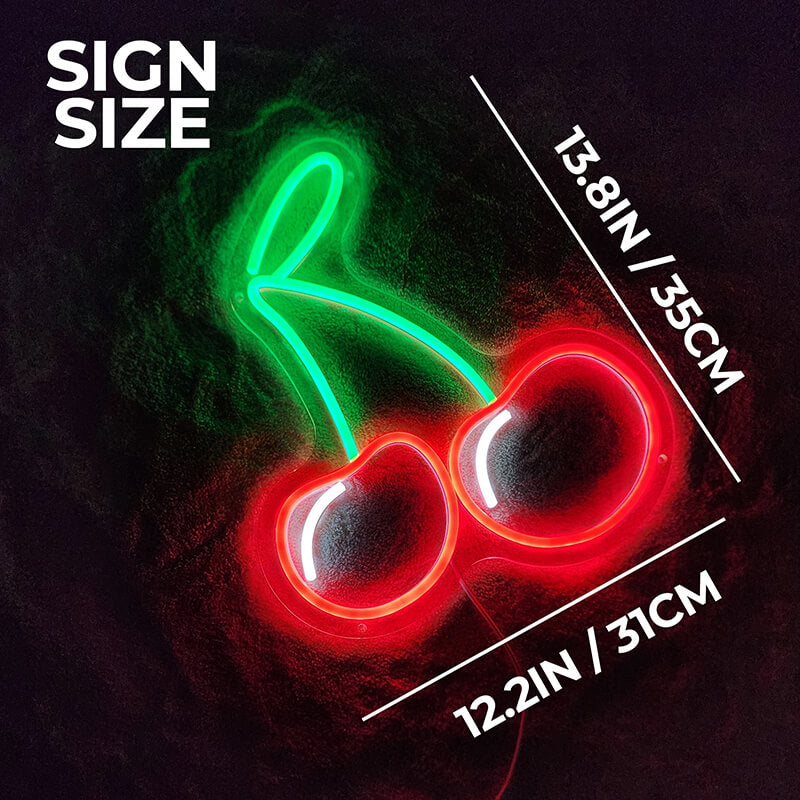 🍒Neon Cherry Duo (12.2x13.8in)(USB)