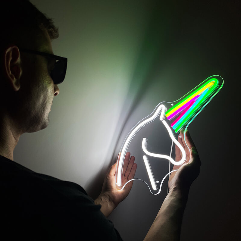 š¦Magic Unicorn LED Neon Sign (13x14in)(USB)