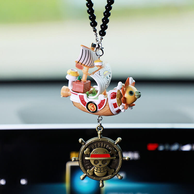 "Monkey D' Luffy" Pirate Ship Car Pendant