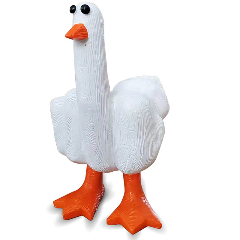“Duck You” – Duck Figurine (6.7in)
