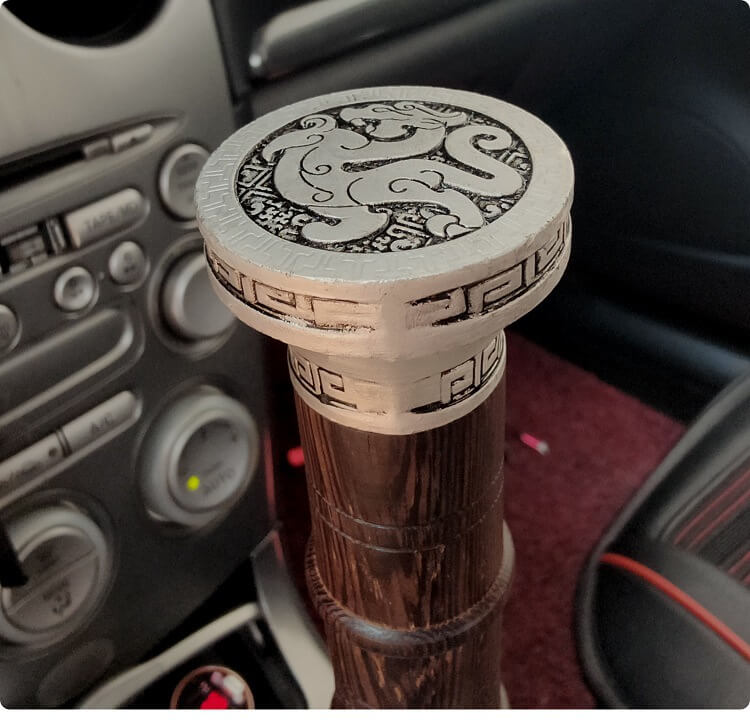 Warrior Sword Shift Knob for Automatic & Manual Gear