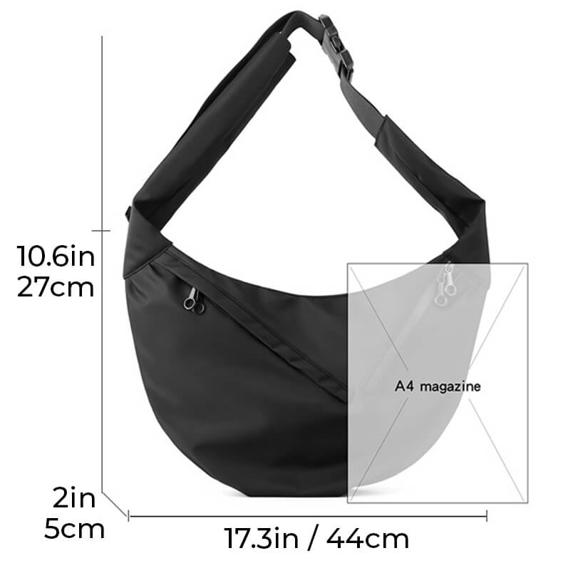 HARAJUKU Trendy Men's Chest Cross Body Sling Bag