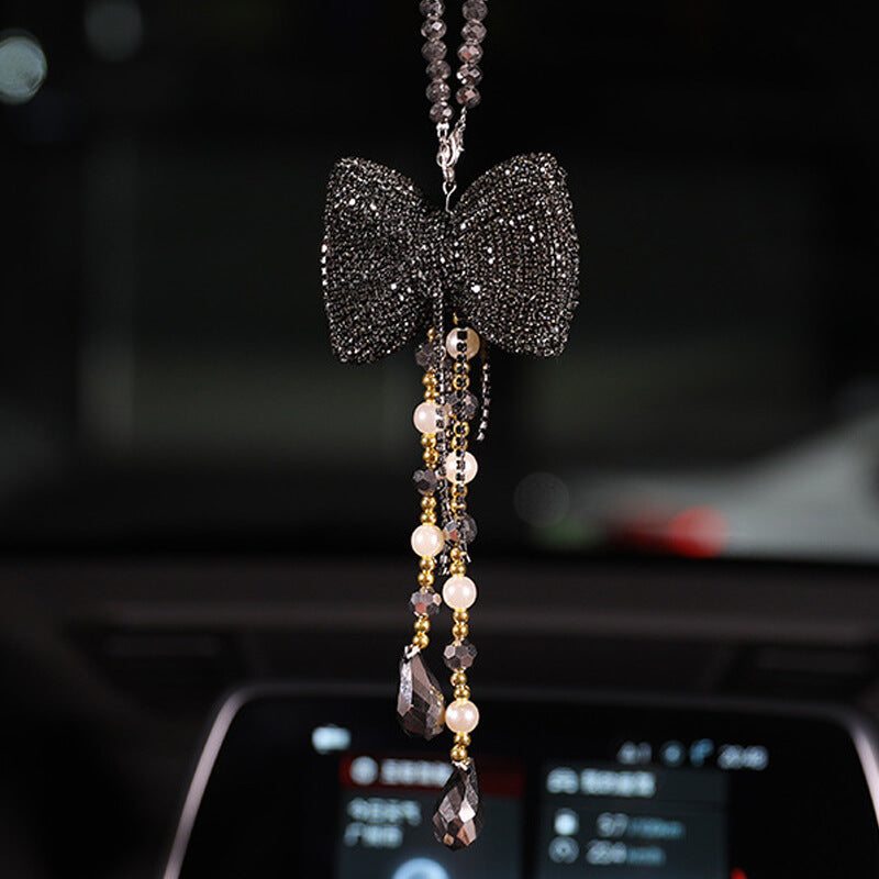 Car Mirror Bling Stones Decor