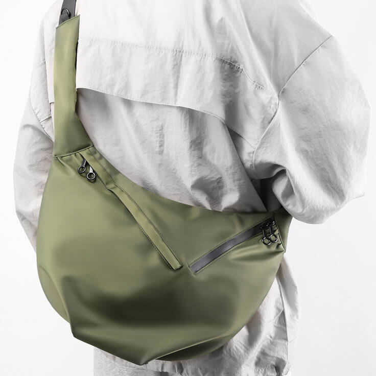 HARAJUKU Trendy Men's Chest Cross Body Sling Bag