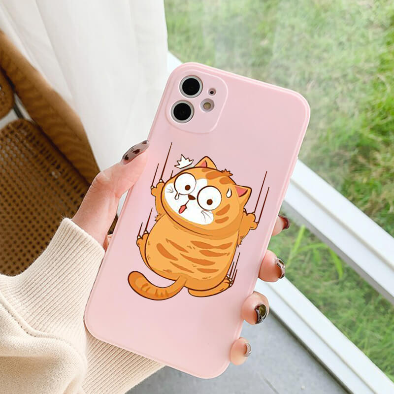 3 Scratch Cat Friends Vinyl Stickers