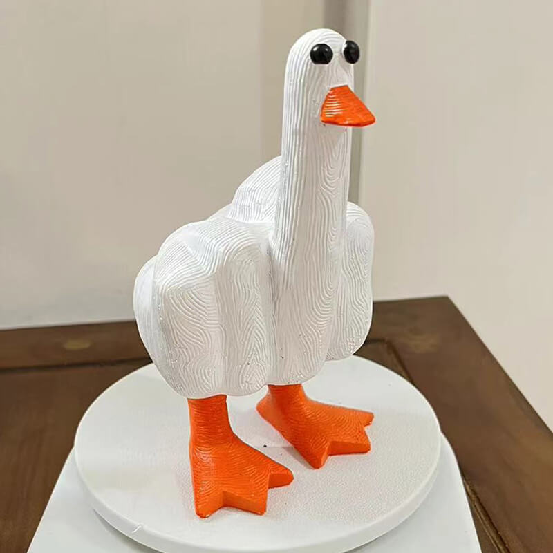 “Duck You” – Duck Figurine (6.7in)