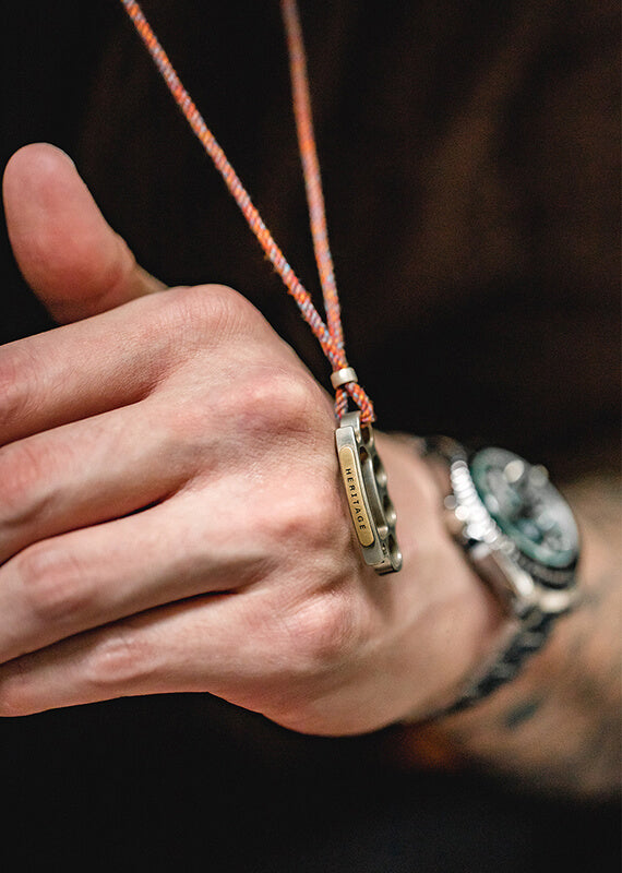 Knuckles Shape “Bad Boy” Brass Pendant