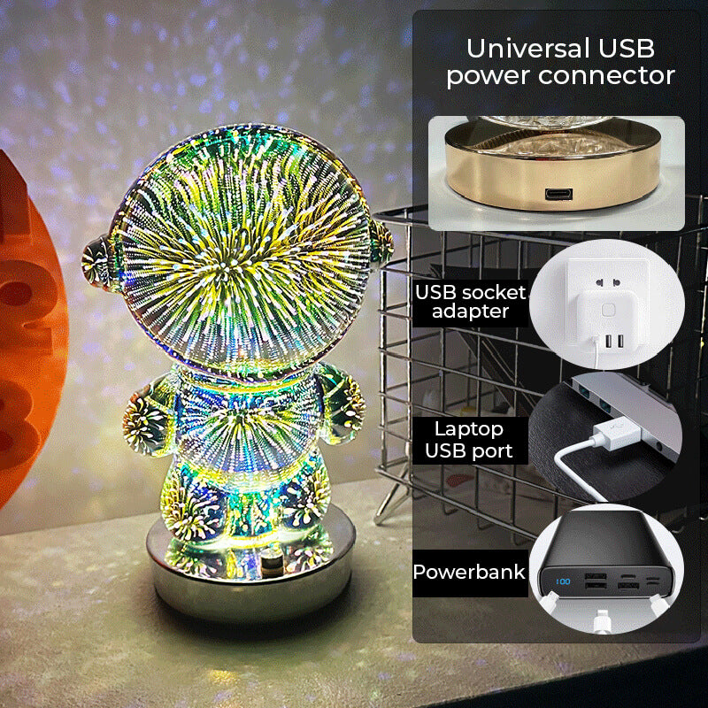 Firework Astronaut Lamp (USB)