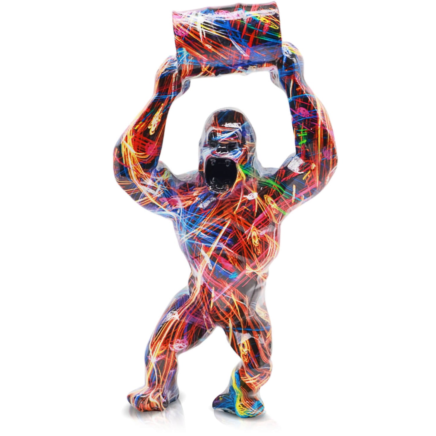 Gorilla with Barrel (11.6in)