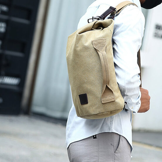 *NEW* Canvas Crossbody Backpack for Men