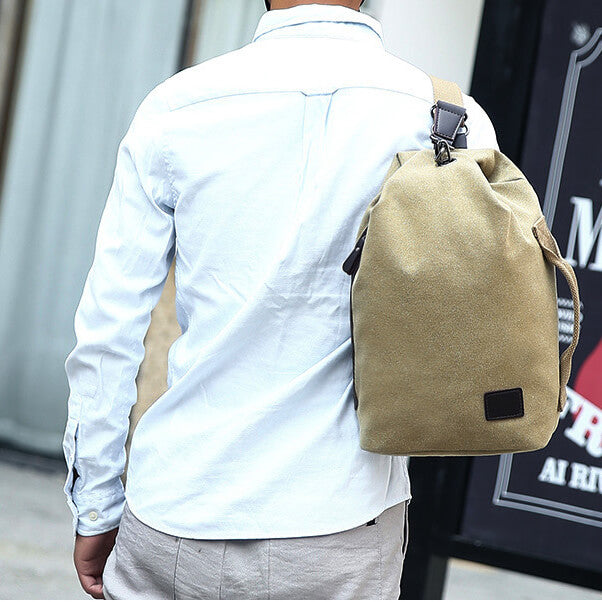 *NEW* Canvas Crossbody Backpack for Men