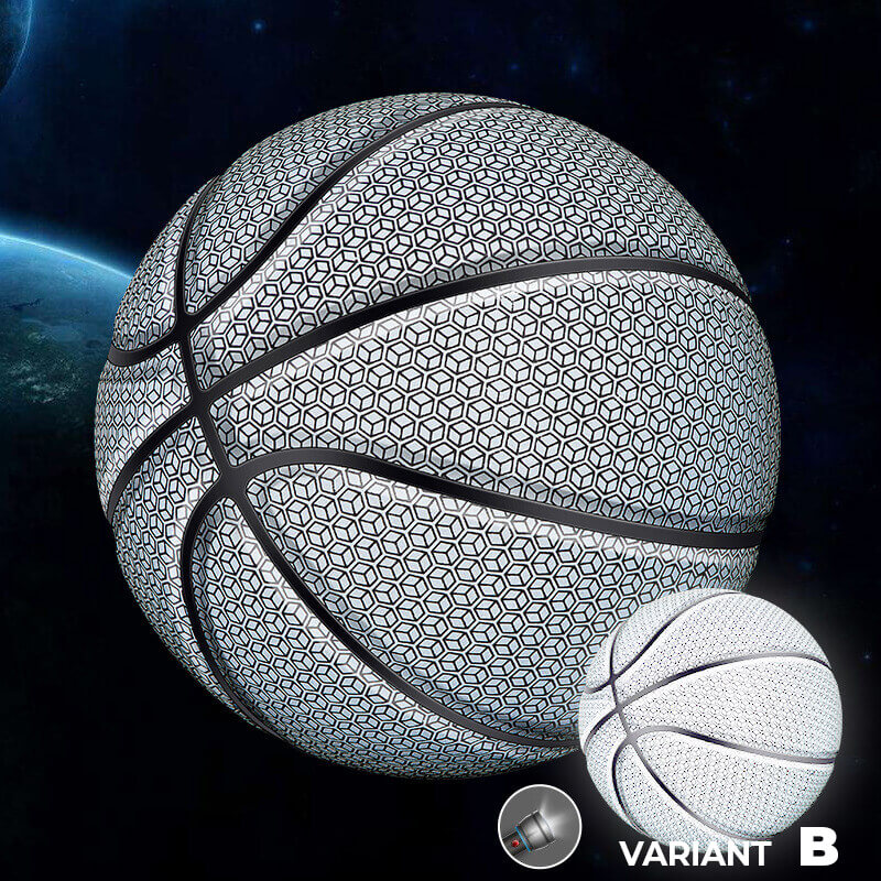 Premium Holographic Basketball "Size 7" (29.5 inch) for Kids & Adults