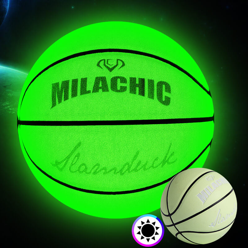 Premium Holographic Basketball "Size 7" (29.5 inch) for Kids & Adults