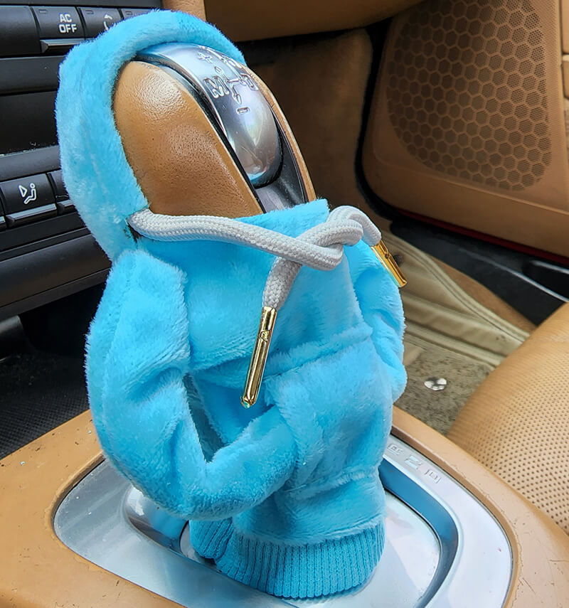 *NEW* Car Shift Knob Hoodie - "Fluffy" Version