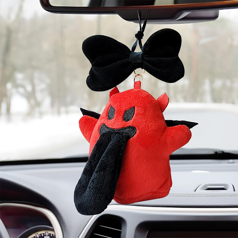 Angel & Devil Ghost Car Pendants/Seat Belt Cover