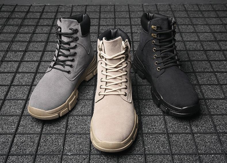 Classic LEISURE leather winter boots
