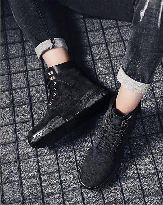 Classic LEISURE leather winter boots
