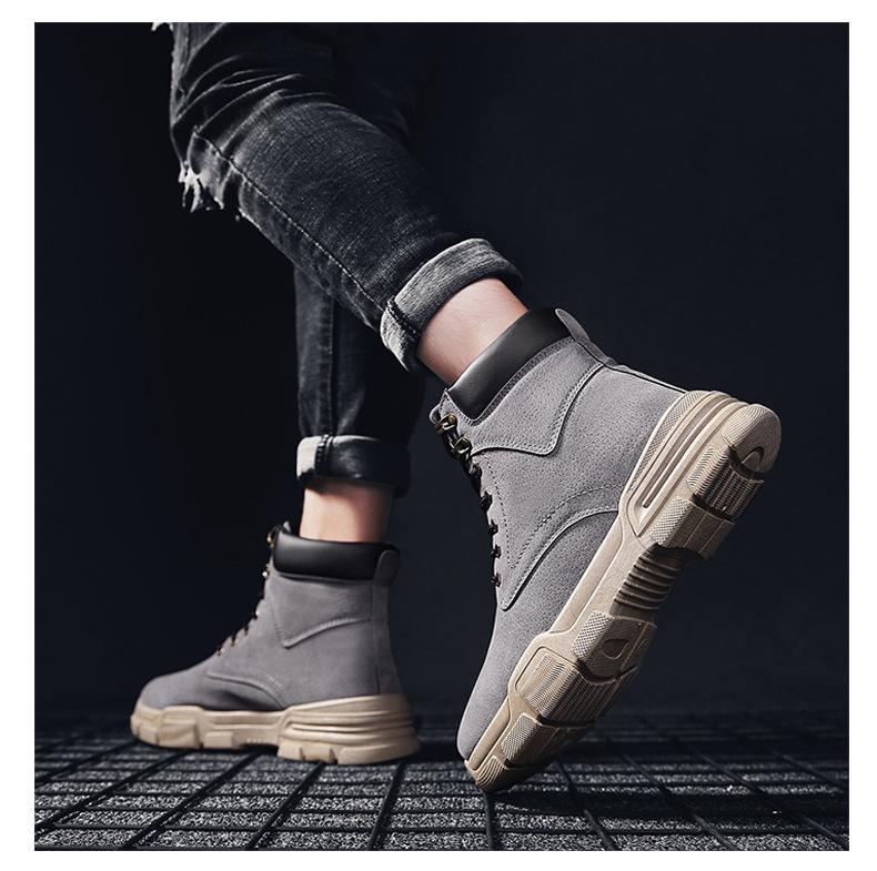Classic LEISURE leather winter boots