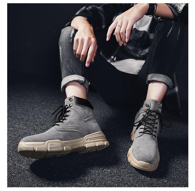 Classic LEISURE leather winter boots