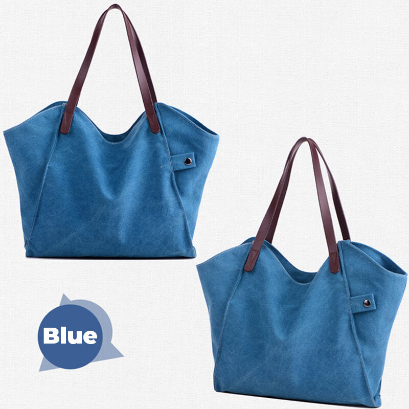 Shopping Bag made of natural cotton fabric (canvas)