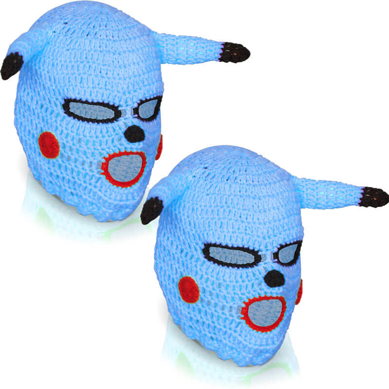 Pikachu Balaclava - Crazy Fabric Mask Made of 100% Cotton