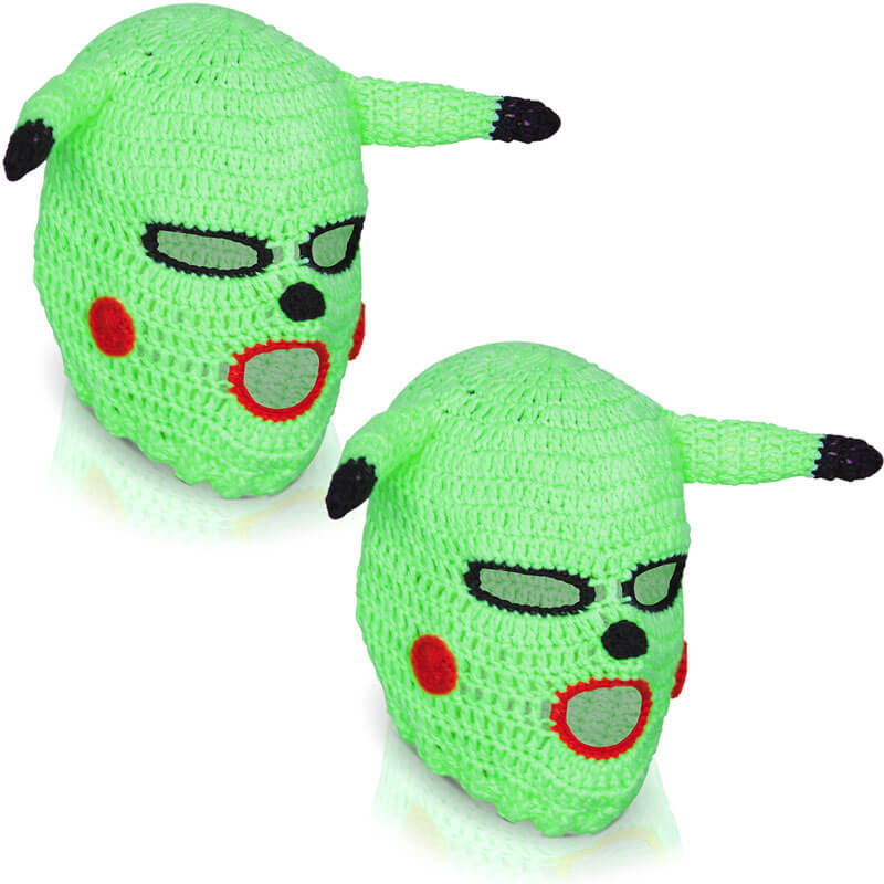 Pikachu Balaclava - Crazy Fabric Mask Made of 100% Cotton