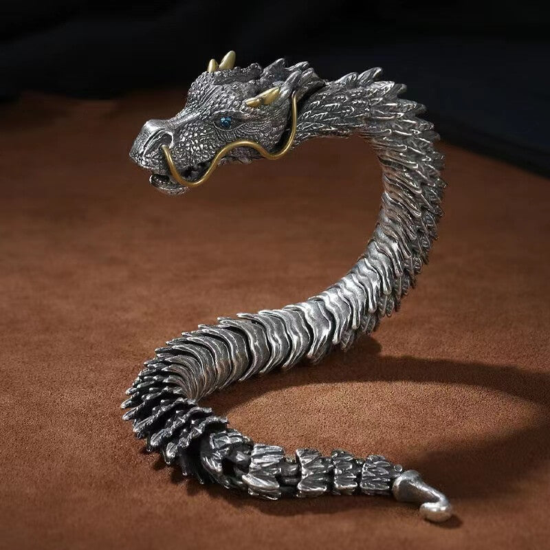 SARABUYA - Handmade Dragon Bracelet┃925 Silver