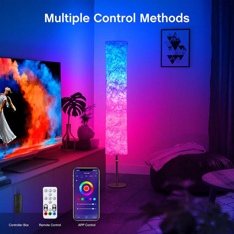 LED Rainbow Livingroom Lamp with Remote Control & APP