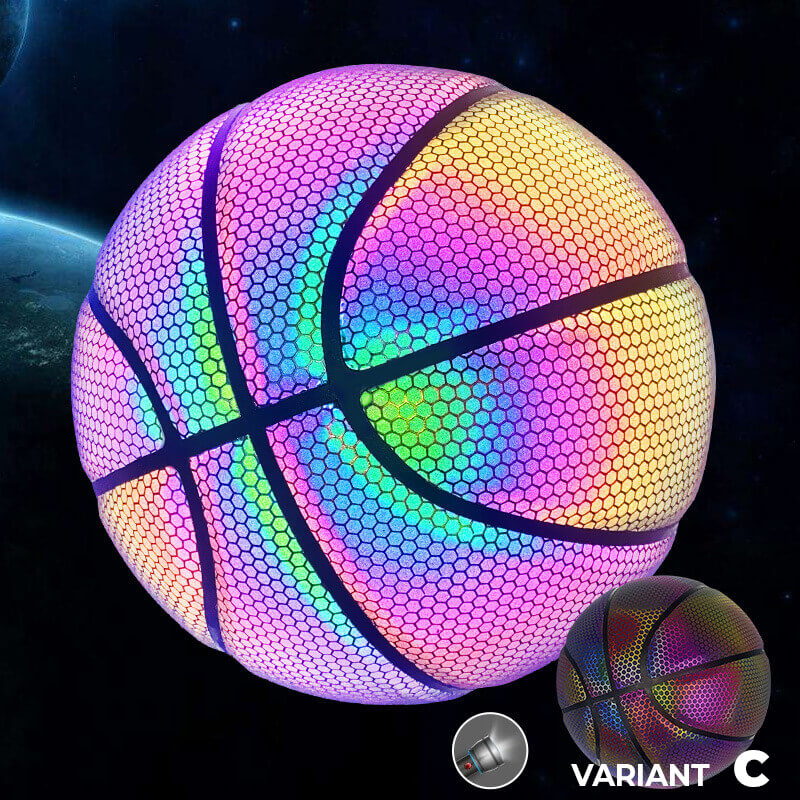 Premium Holographic Basketball "Size 7" (29.5 inch) for Kids & Adults