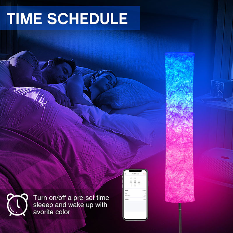 LED Rainbow Livingroom Lamp with Remote Control & APP