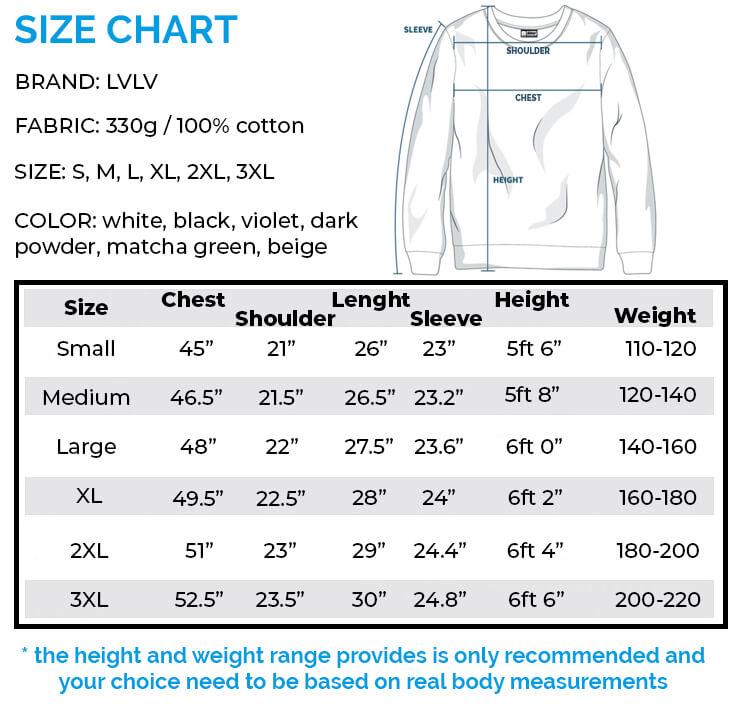 LVLV sweater "EASY" - 100% cotton