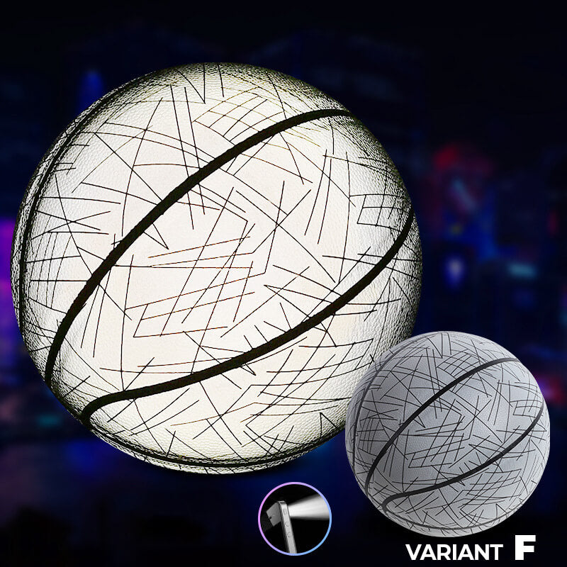 Premium Holographic Basketball "Size 7" (29.5 inch) for Kids & Adults