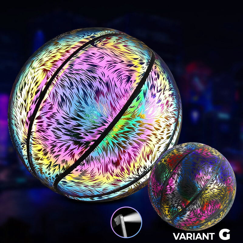 Premium Holographic Basketball "Size 7" (29.5 inch) for Kids & Adults