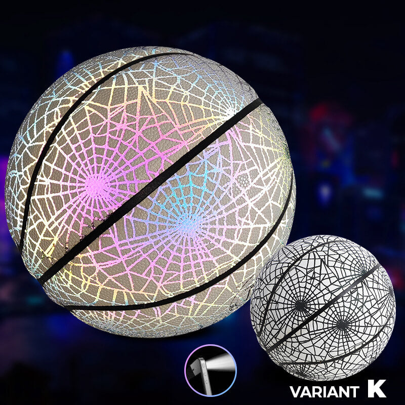 Premium Holographic Basketball "Size 7" (29.5 inch) for Kids & Adults