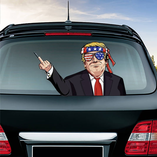 *NEW* Trump Car Rear Window Wiper Stickers