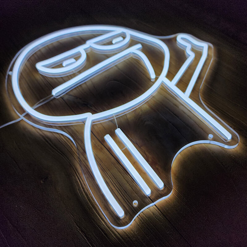 "CHEEKY BOY" - LED Neon Sign (Size 17.7”x 15.7”)