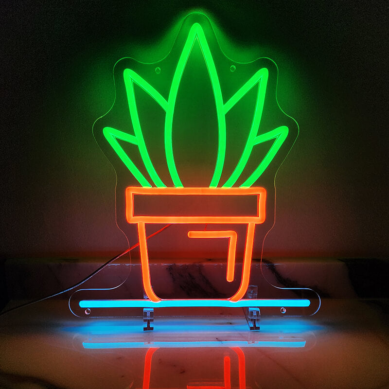 🌱Neon Plant Light (11.4x13.2in)(USB)