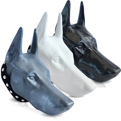 Doberman Head Air Vent Clip Car Decor