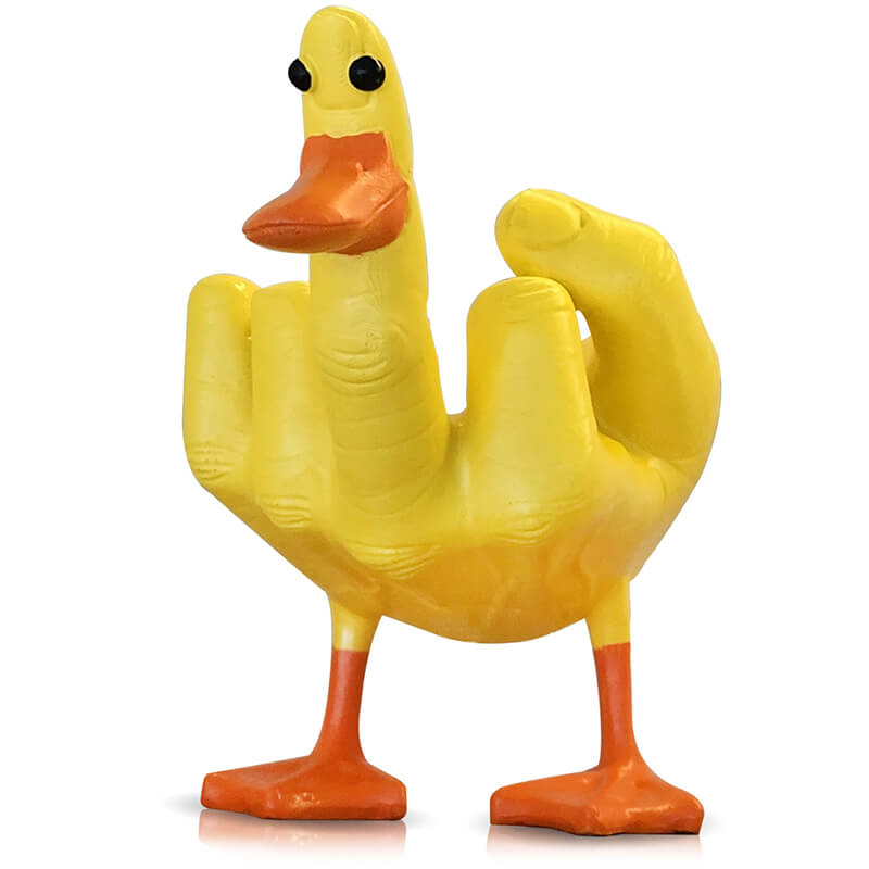 Middle Finger “Duck You” – Duck (6.7in)