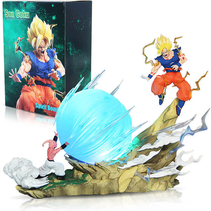 Son Goku vs. Majin Boo Fight Figure (8.3 inch / 21cm)