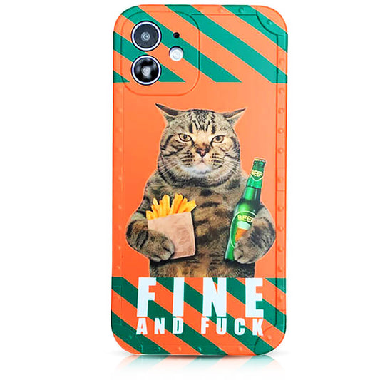 Funny Cat Case for iPhone