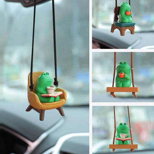 Cute Swinging Frog Charm