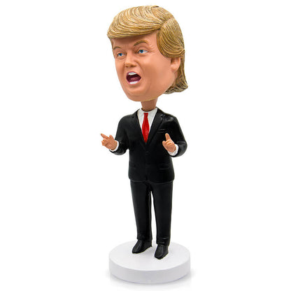 Funny Trump Bobble Head Figurine (8.2in/21cm)