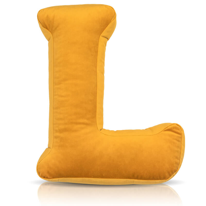 Letter Pillows Velour (16in/40cm)