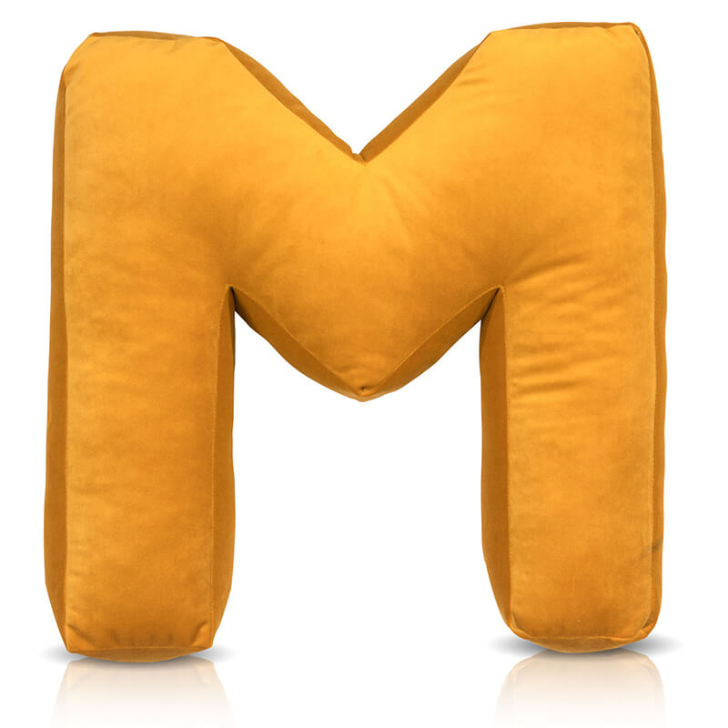 Letter Pillows Velour (16in/40cm)