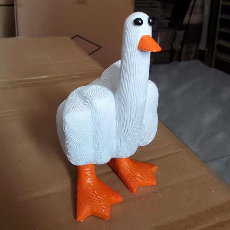 “Duck You” – Duck Figurine (6.7in)