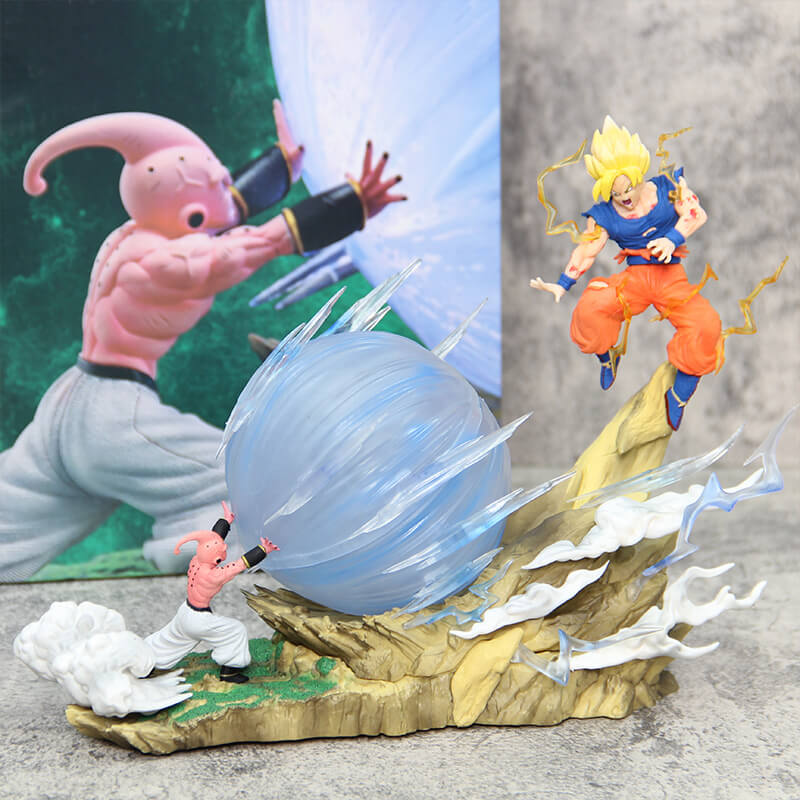 Son Goku vs. Majin Boo Fight Figure (8.3 inch / 21cm)